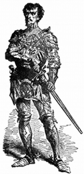 Medieval Knight, Artist: Karen Hatzigeorgiou